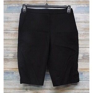 Hugo Boss Shorts Women's Bermuda Size 6 Homy Black Golf Walking Stretch (3693)‎